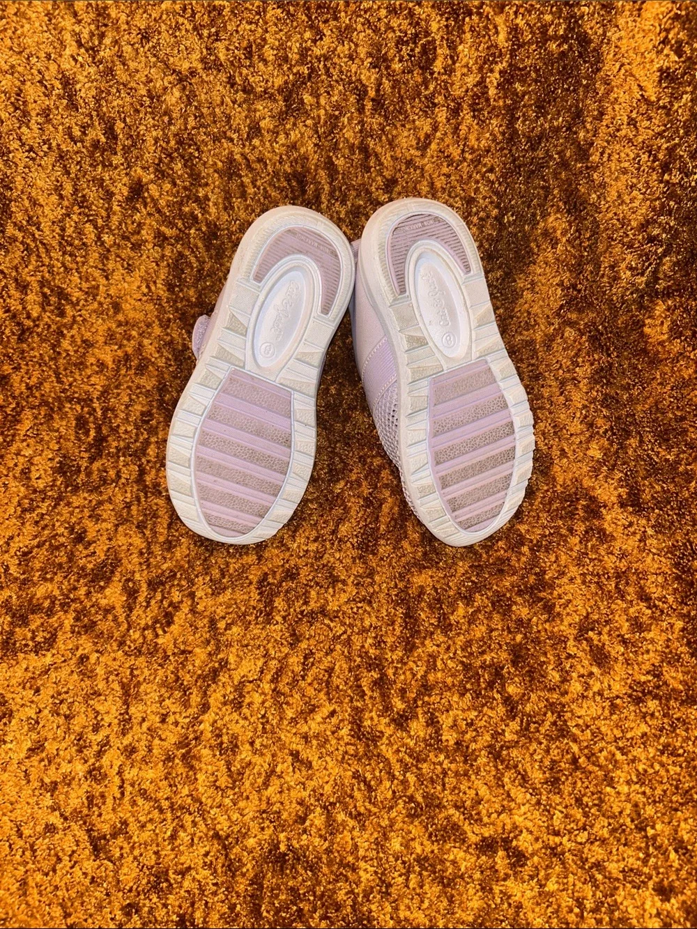 Cat & Jack Lilac Mesh Hook-and-Loop Slip-On Sneakers for Kids
